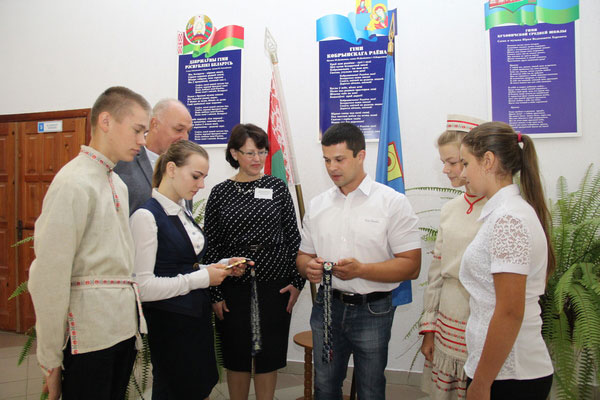 Открытие спортивного зала в Буховичи