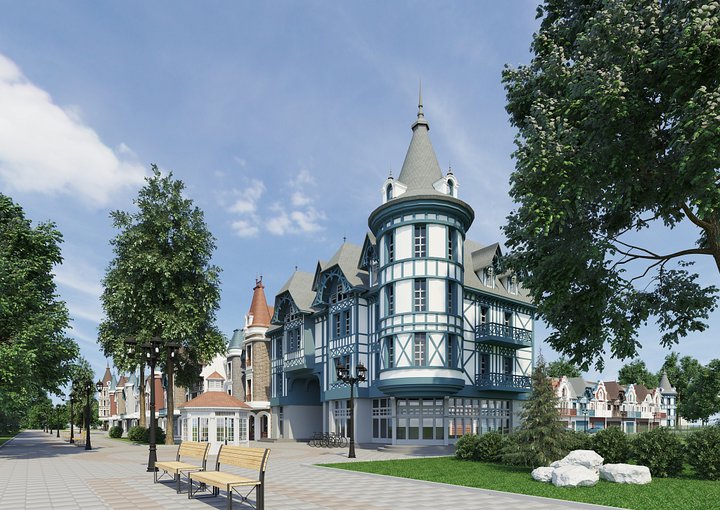 квартал в Кобрине