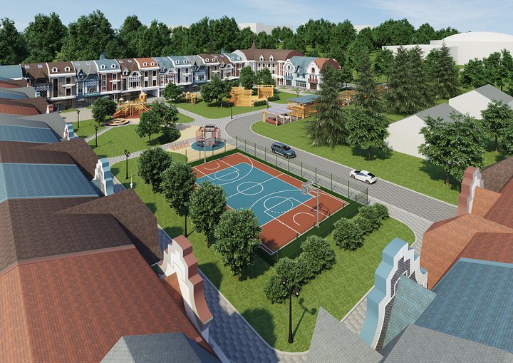 квартал в Кобрине