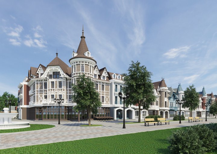 квартал в Кобрине