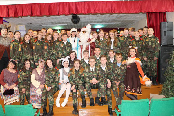 Кадеты Бреста в Кобрине