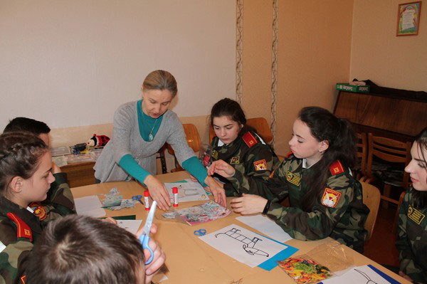 Кадеты Бреста в Кобрине