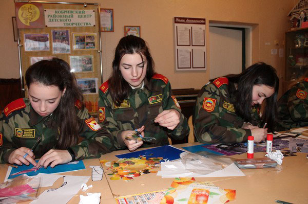 Кадеты Бреста в Кобрине