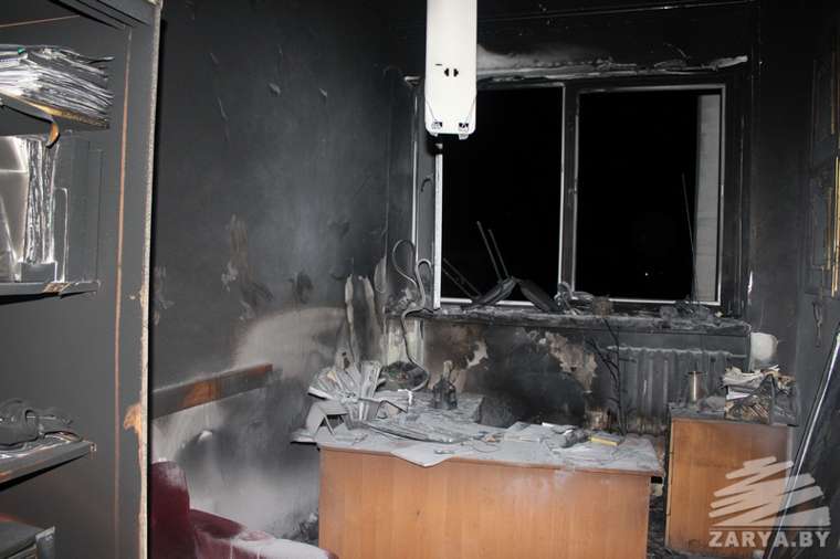 Пожар в университете А.С. Пушкина