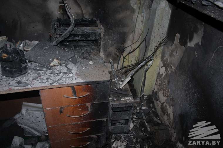 Пожар в университете А.С. Пушкина