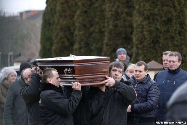 Похороны в Столбцах