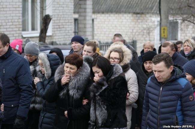 Похороны в Столбцах