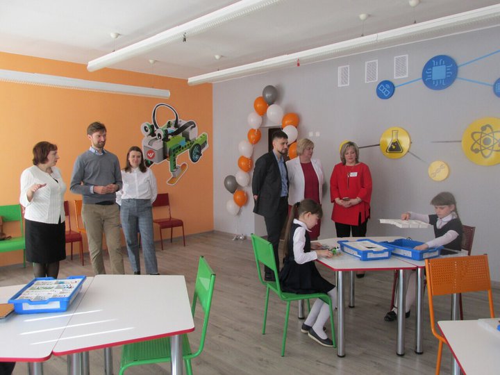 В Пружанах открыли STEM-класс