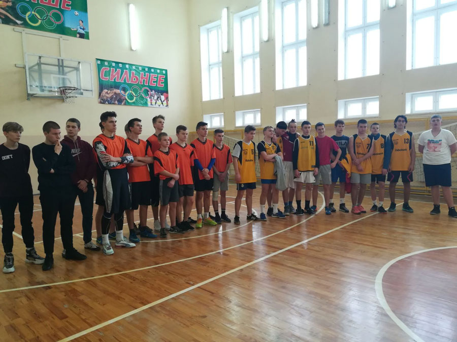 Финальные игры по баскетболу в Кобрине