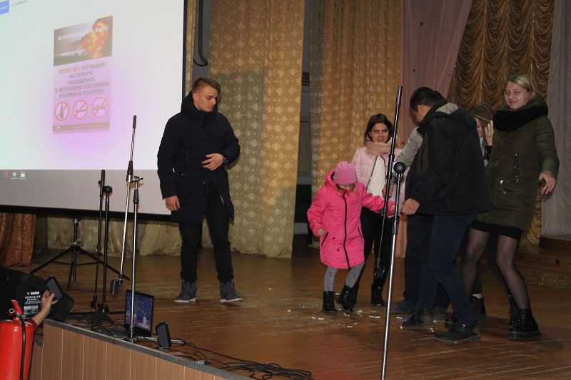 Дивин, акция МЧС Кобрина