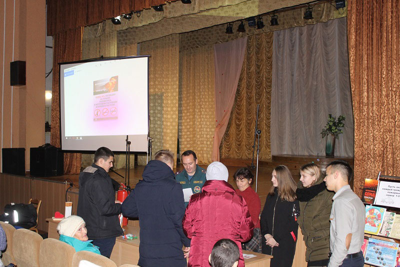 Дивин, акция МЧС Кобрина