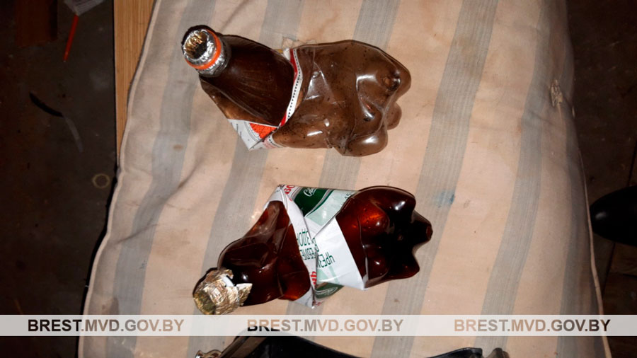 У кобринчанина нашли траву