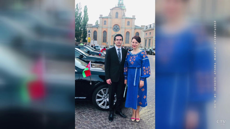 Мастерица из Кобрина Марина Бонефатьева вышиванка