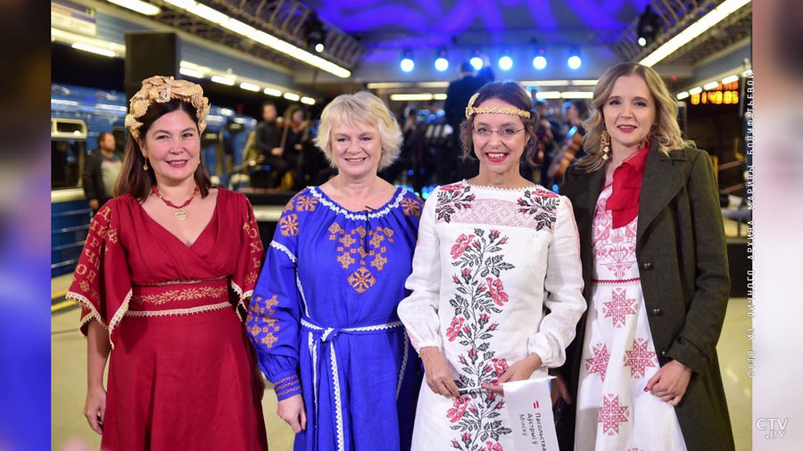 Мастерица из Кобрина Марина Бонефатьева вышиванка