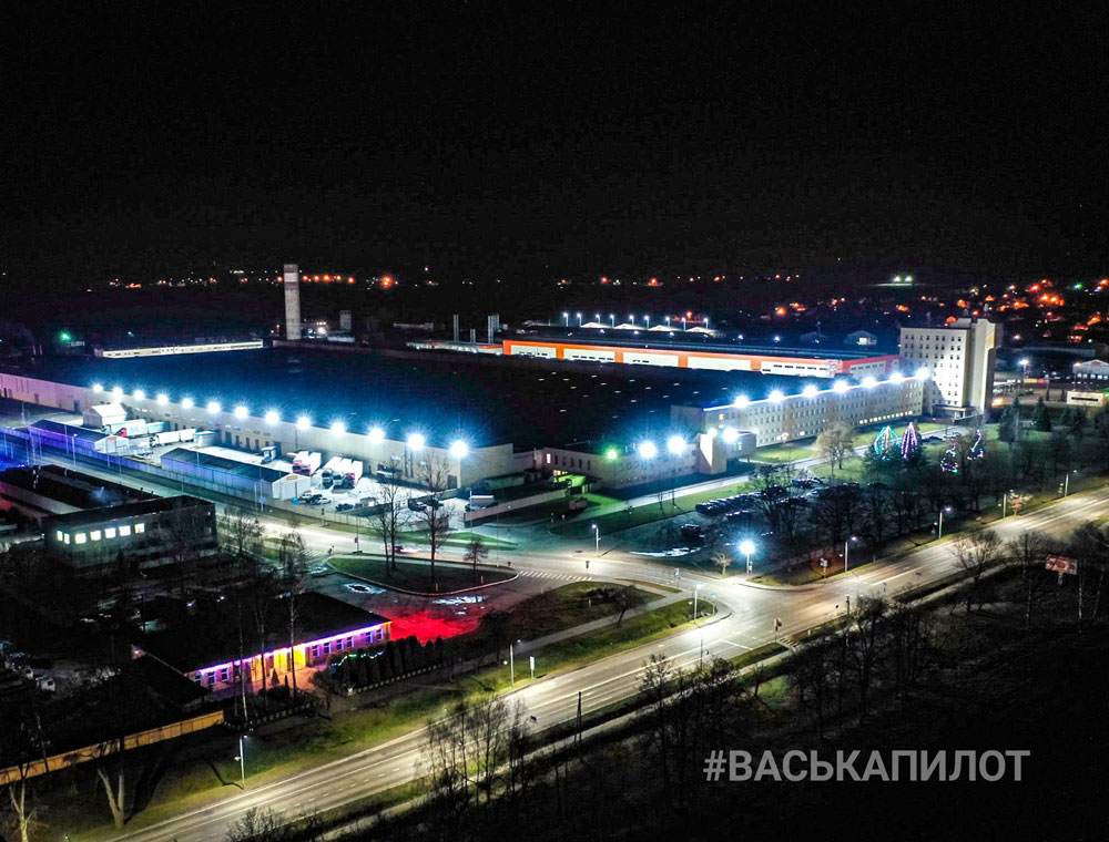 Фотографии ночного Кобрина от Васьки-пилота