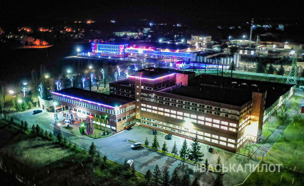 Фотографии ночного Кобрина от Васьки-пилота