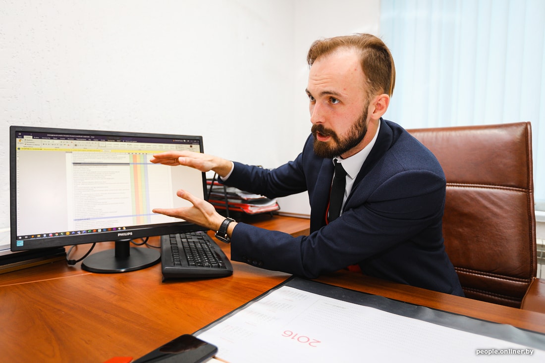 Директор ТУП «Брестские угощения» Роман Дубинка