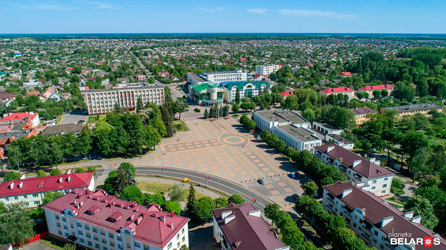 Площадь Ленина. Кобрин