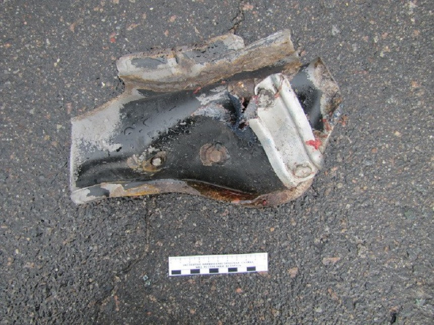 Взрыв газового баллона в машине кобринчанина