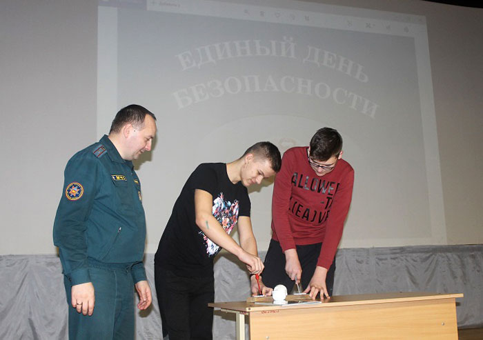 Акция Единый день безопасности на Кобринщине