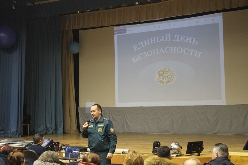 Акция Единый день безопасности на Кобринщине