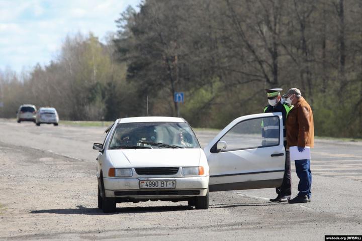 Пост между Ленинцем и Пинском