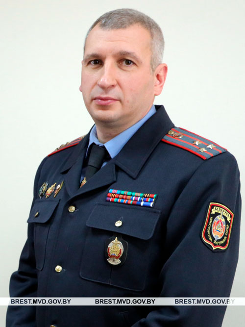 УВД Брестского облисполкома полковник милиции Максим Александрович Суббота