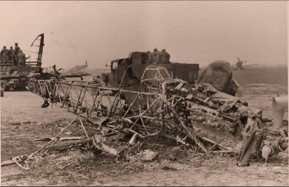 Аэродром в Кобрине, июнь 1941 год