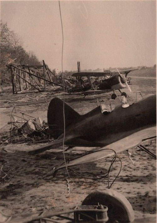 Аэродром в Кобрине, июнь 1941 год