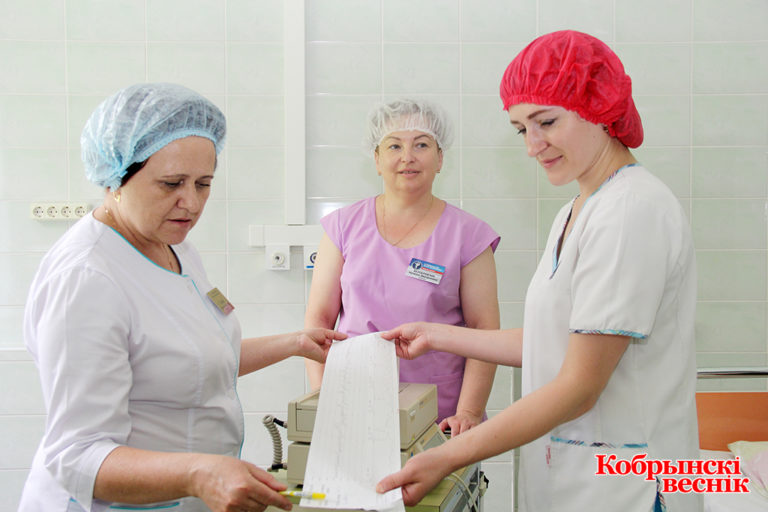 Медики в Кобрине за работой