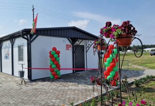 Первый в Брестской области модульный ФАП открыли в Кобринском районе