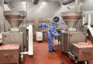 Новый цех по производству колбасы запустили в Кобрине