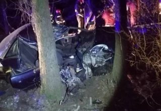 Пассажир легковушки погиб в ДТП в Кобринском районе
