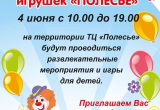 Праздник игры и игрушек «Полесье» в Кобрине 4 июня