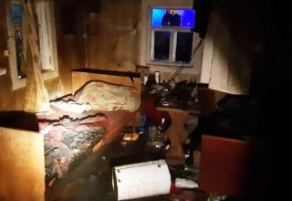 На пожаре в Кобринском районе МЧС спасли хозяина дома
