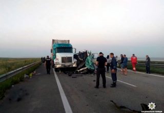 В Украине разбился бус с белорусами