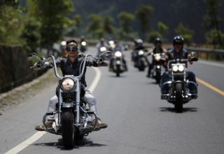 Байкер, не нарушай, будь для других примером!