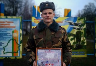 Лучший водитель подразделения 3 ЗР дивизиона из Кобринского района