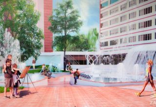 На месте фонтана на улице Советской в Бресте появится интерактивная рекреационная зона