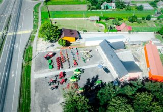 Демонстрационная площадка сельхозтехники открылась в Кобринском районе