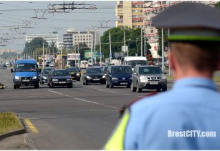 1393 водителя в Брестской области наказали за не включенный свет