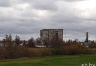 Недостроенное здание завода возле а.г. Городец взорвали