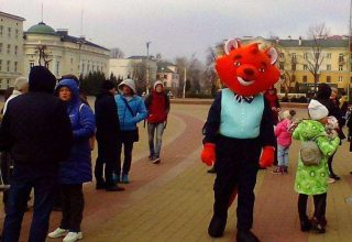 Аниматора в костюме лисы, задержанного в Бресте, будут судить