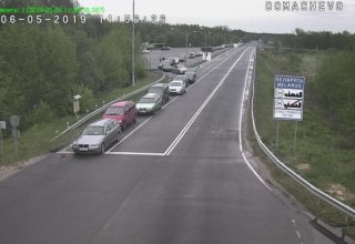 До 10 часов в очереди. Обстановка в пунктах пропуска на границе остается сложной