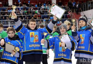 Кобринская команда «Атлант» — бронзовый призер «Золотой шайбы»