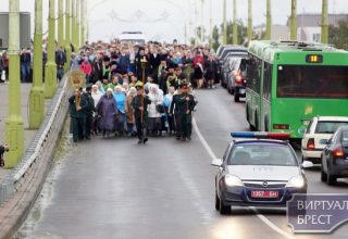 Завтра по Бресту пройдет крестный ход. Будут пробки