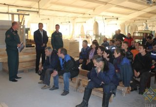 МЧС поговорило о безопасности с работниками ОАО «Кобрин-Дизайн»