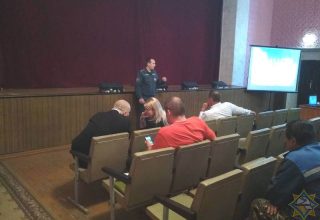 В Кобринском районе МЧС проводит профилактику с деревнями