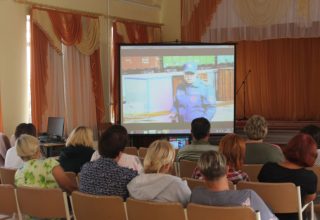 МЧС Кобрина провело встречу в Дивинском детском доме