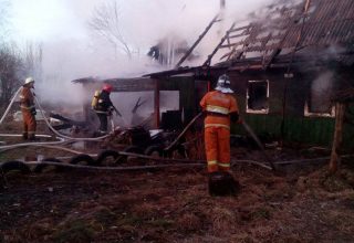 В д. Легаты Кобринского района произошел пожар. Погибла женщина